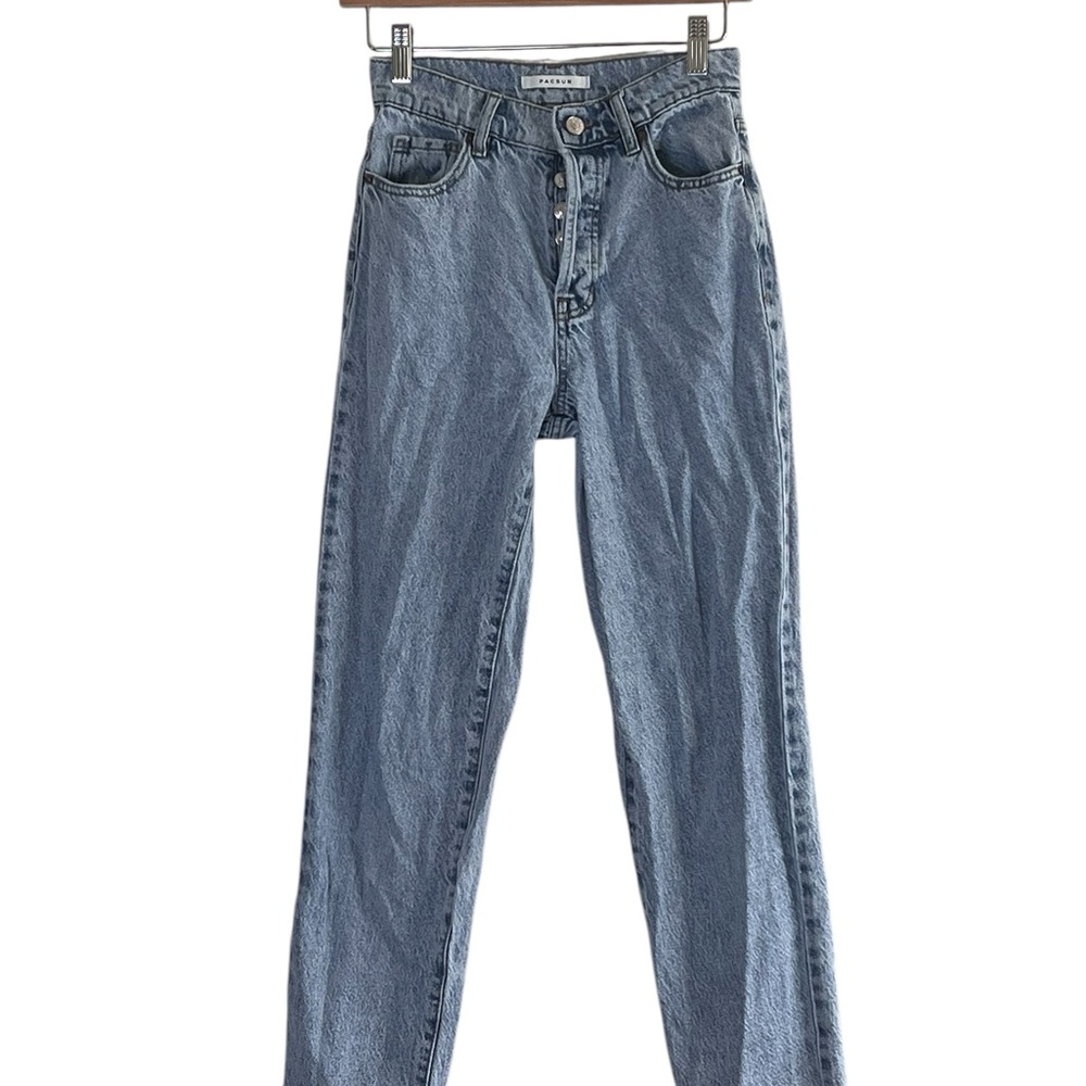 Pacsun | Women's high rise straight leg blue Jeans